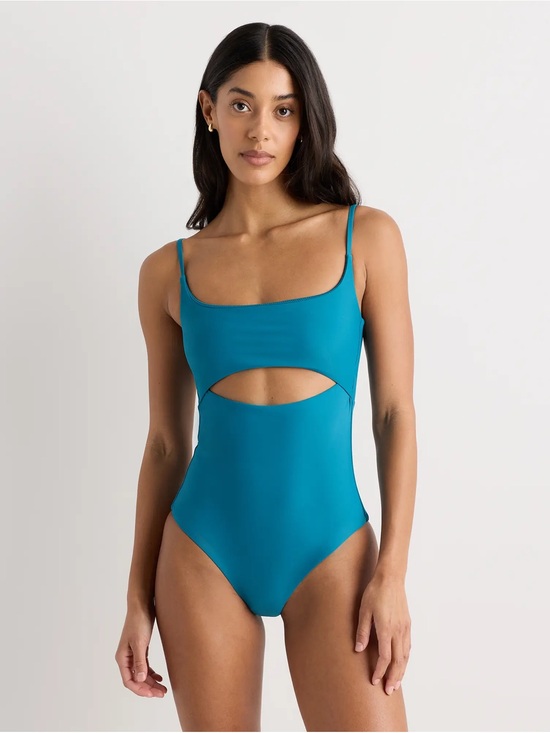 Quince Other - Quince Italian Cut Out One-Piece Swimsuit size S Small NWT